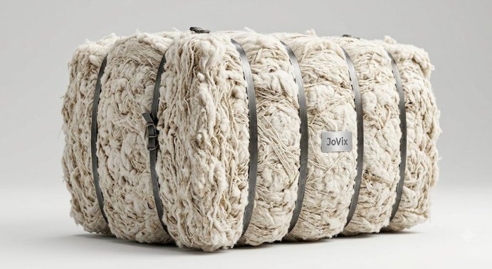 Cotton waste — pressed bales