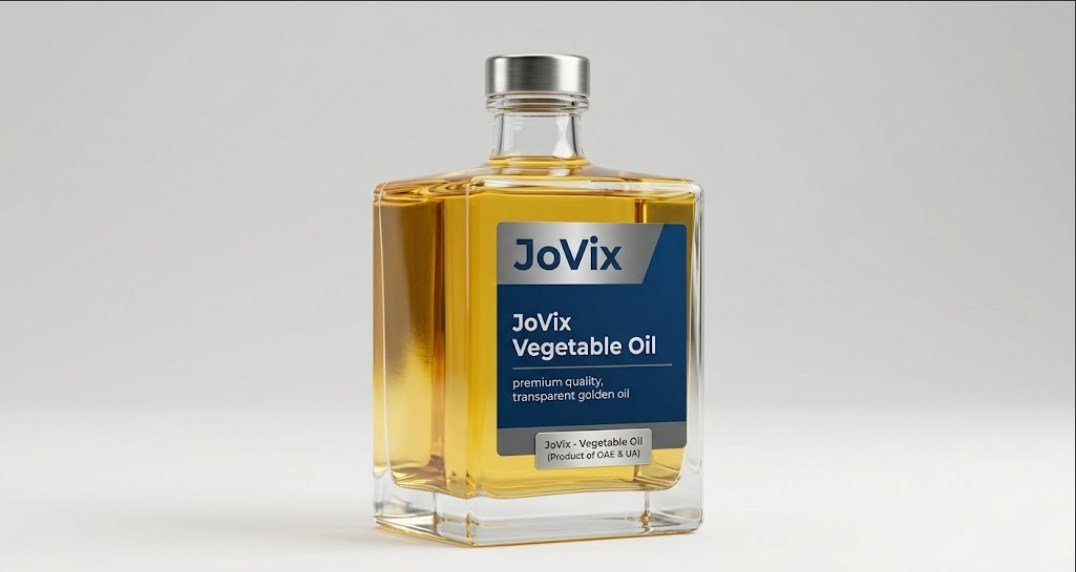 JoVix Vegetable Oil bottle